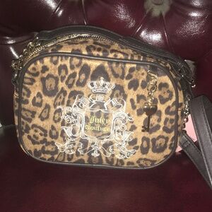 NWT Juicy For All Crossbody Leopard Print